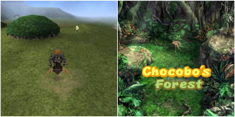 Gameplay screenshots of Final Fantasy IX.