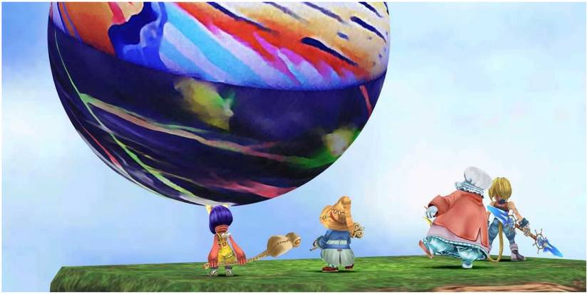 A gameplay screenshot of Final Fantasy IX.