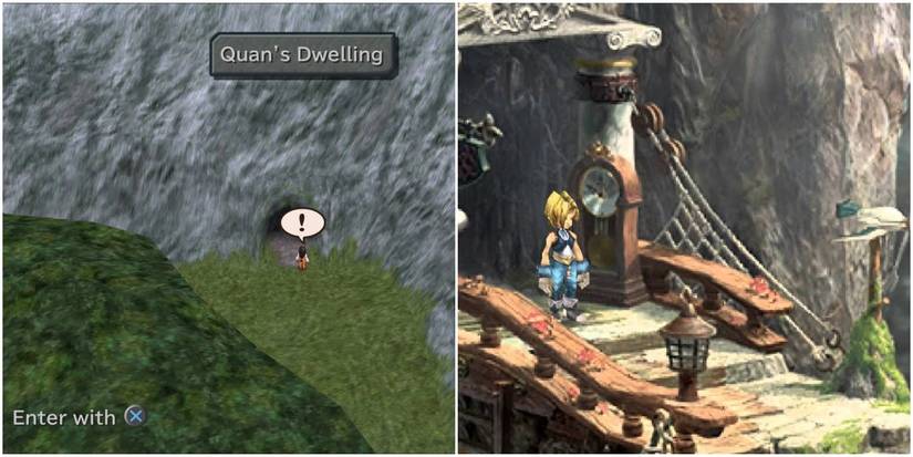 Gameplay screenshots of Final Fantasy IX.