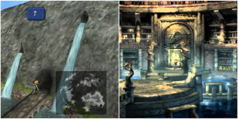 Gameplay screenshots of Final Fantasy IX.