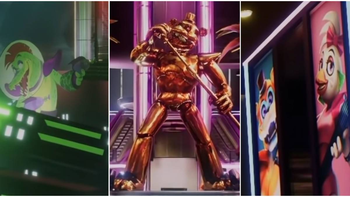 FNAF Security Breach Featured Montgomery Gator Freddy Glamrock Chica