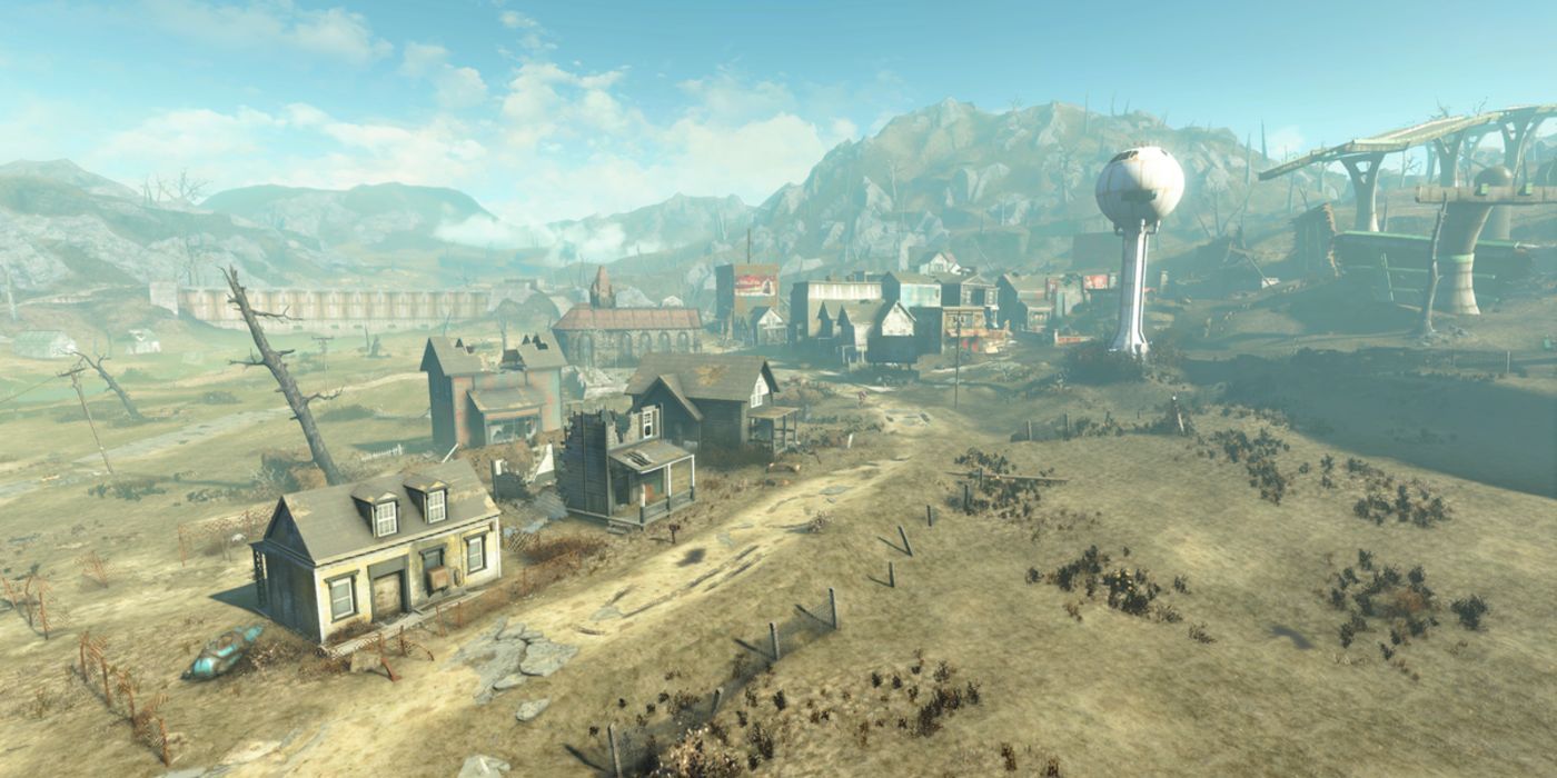 Fallout 4 Bradberton Town In Nuka-World