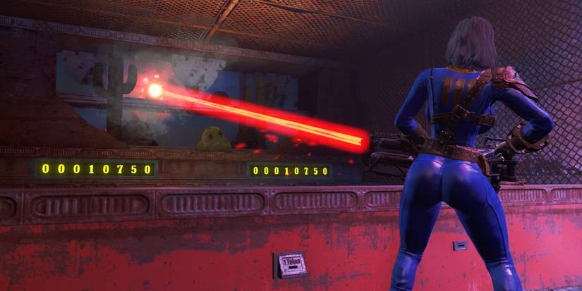 Fallout 4 Sole Survivor Shooting At Nuka Cade