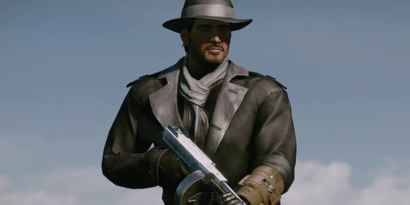 Fallout 4 Silver Shroud Costume