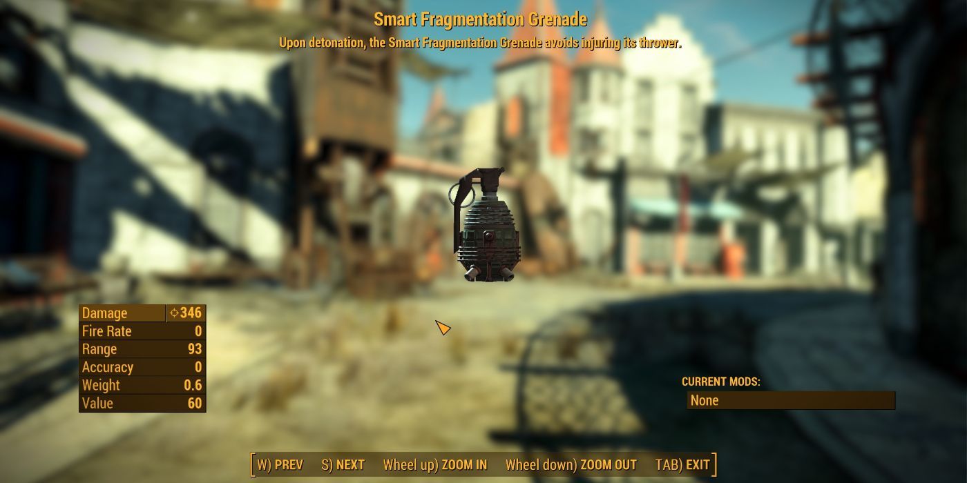 Fallout 4 Smart Frag Grenade