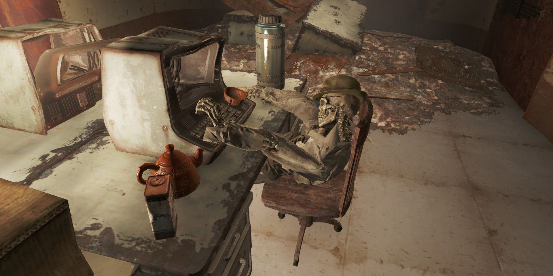 Fallout 4 Tom Franklin in Lab