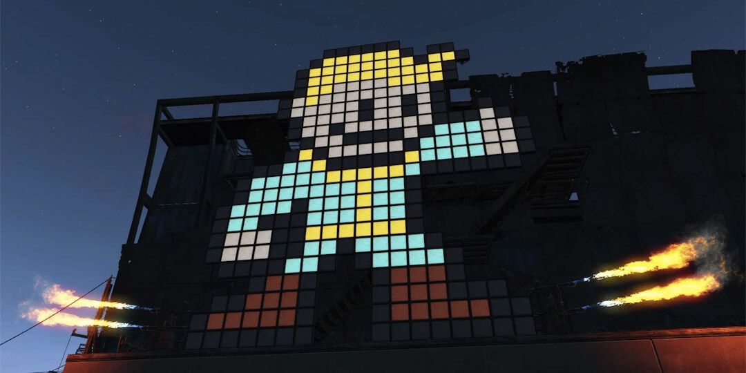 Fallout 4 Massive Vault Boy Construction