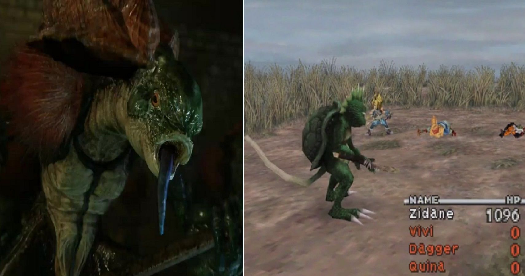 The Sahagin from Final Fantasy VII Remake and the Sahagin from Final Fantasy IX