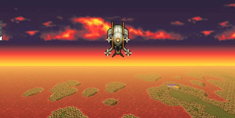 Square Final Fantasy 6 World Of Ruin Blimp