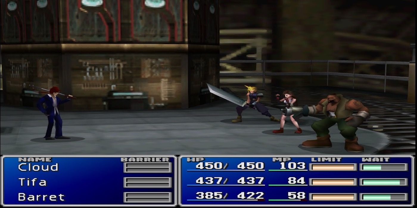 Final Fantasy VII Gameplay Screenshot