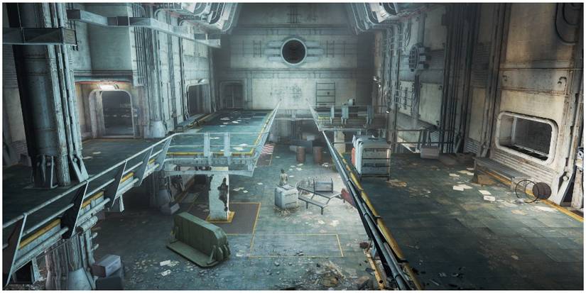 The atrium found inside of Vault 75