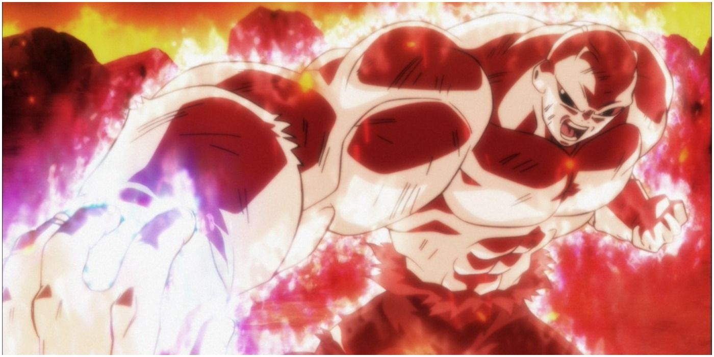 Jiren at his full power in Dragon Ball Super's Tournament of Power