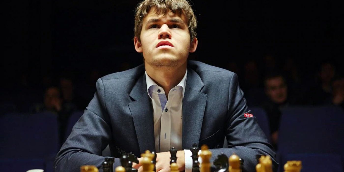 Chess Grandmaster Magnus Carlsen during a past match