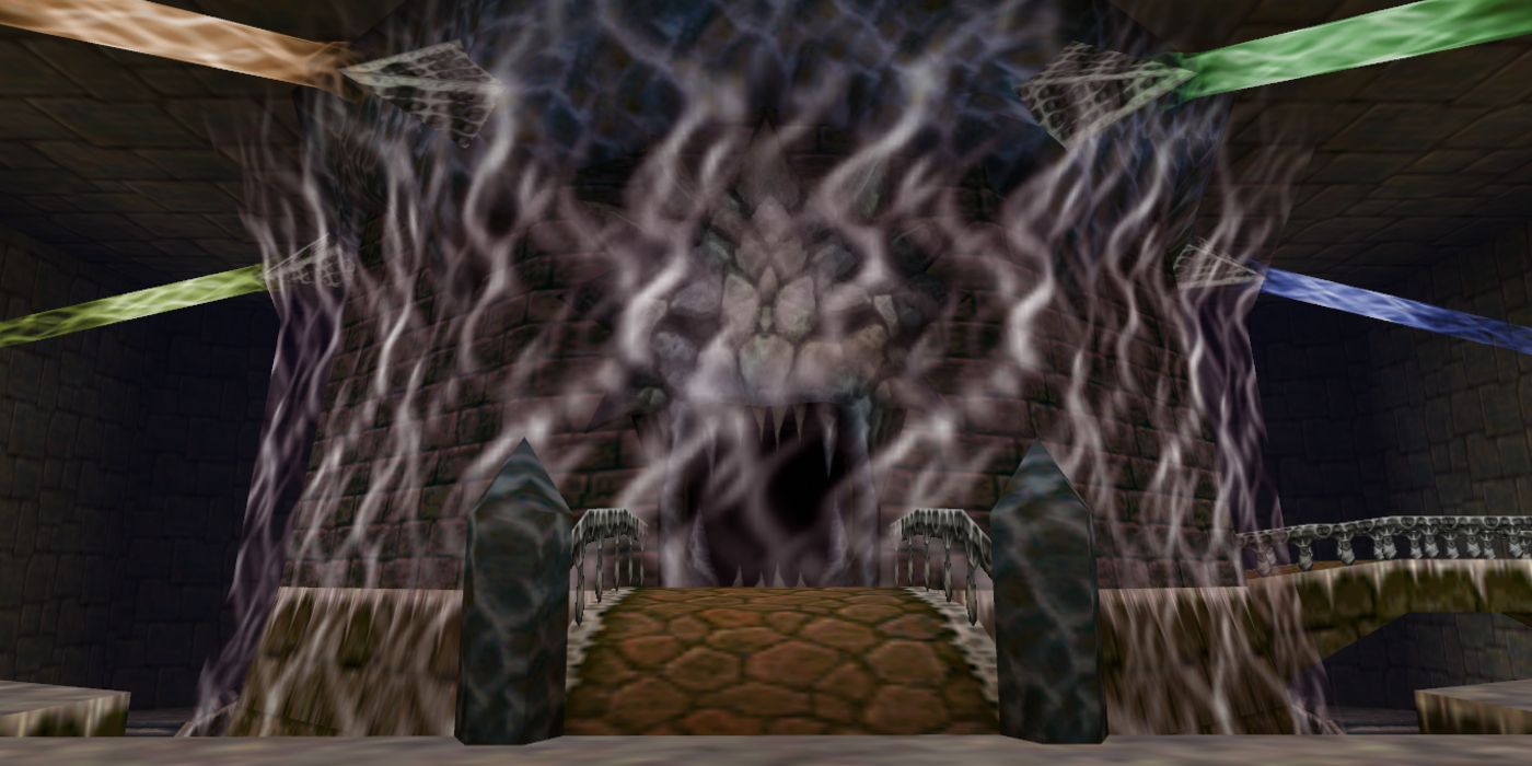 Ganondorf's Castle From Ocarina Of Time