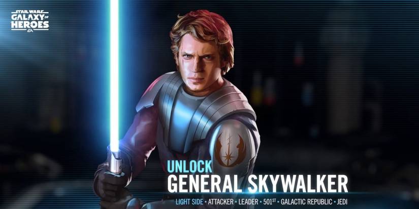 General Skywalker Galaxy of Heroes Light Side