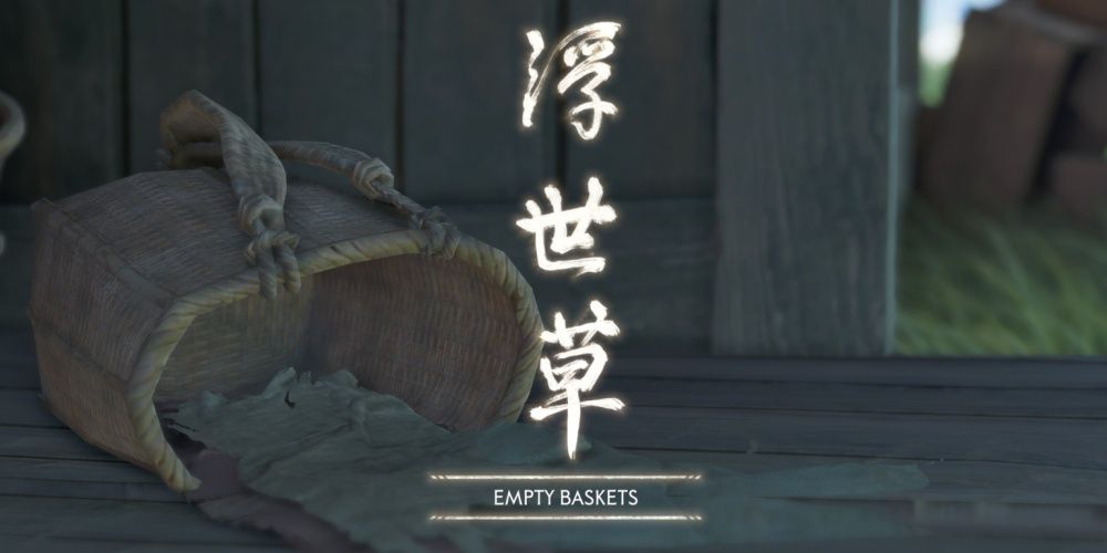 Empty Baskets side quest in Ghost of Tsushima
