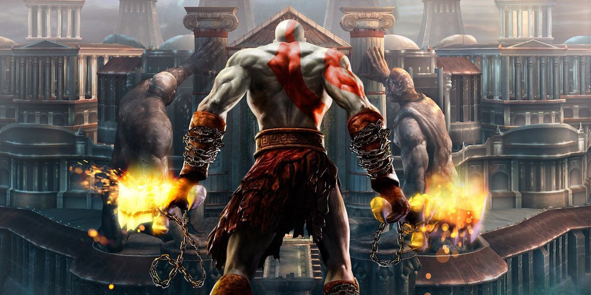 Angry Kratos God of War II