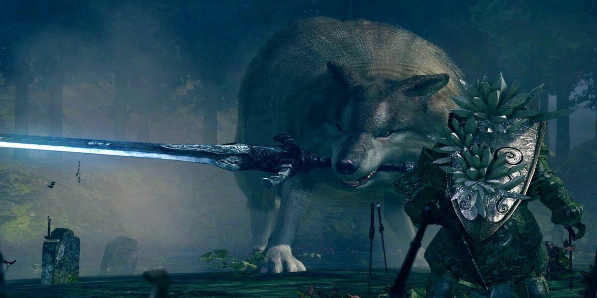 Sword-Wolf Sif from Dark Souls