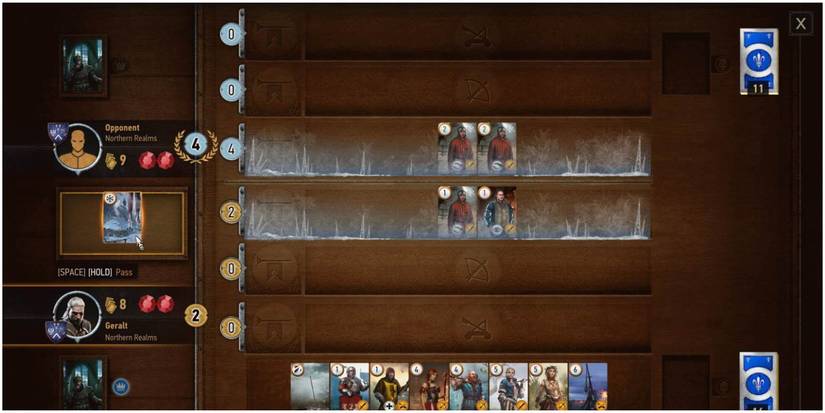 Biting Frost Gwent Card