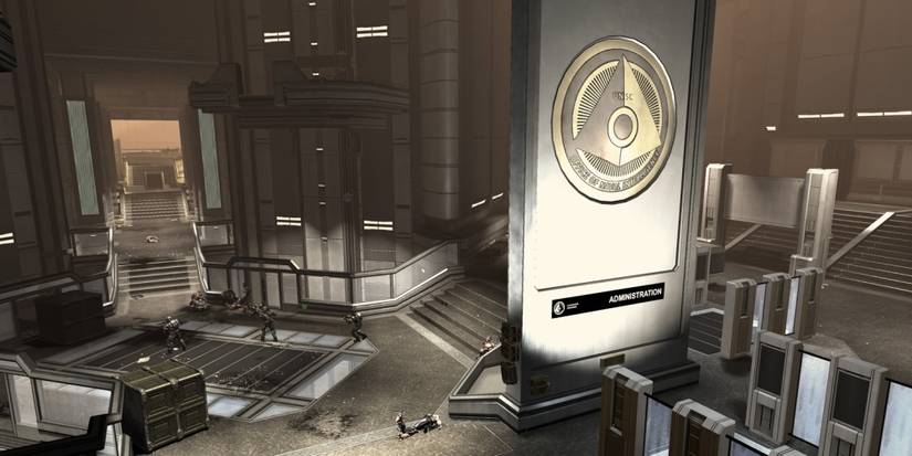 ONI base in Halo 3 ODST