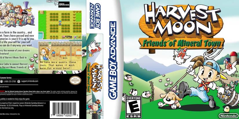 Harvest Moon Gameboy Advance