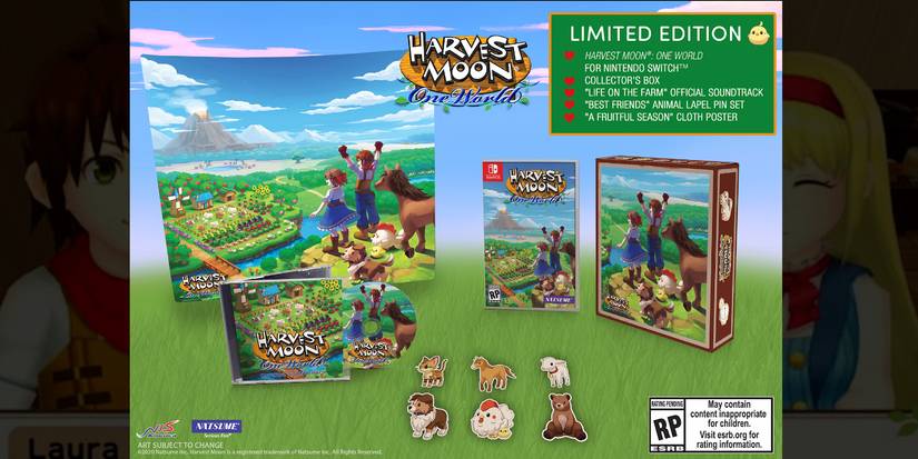 Preorder of Special Edition Harvest Moon One World $79.99