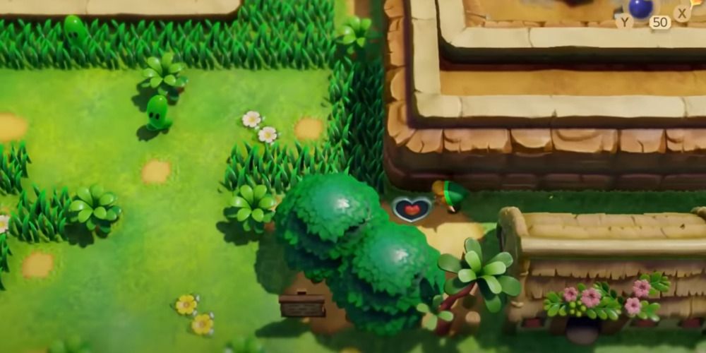 Animal Village Heart Piece in Link's Awakening