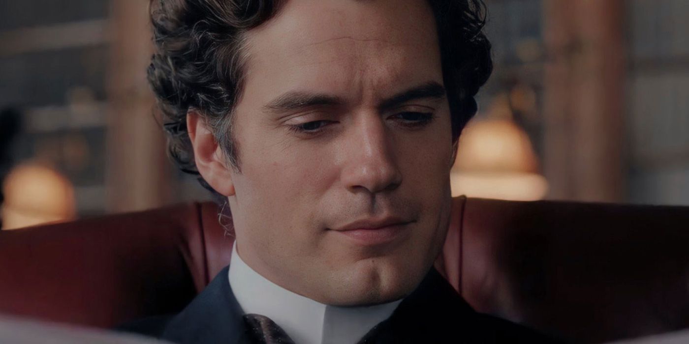 Superman actor Henry Cavill as Sherlock Holmes in Enola Holmes