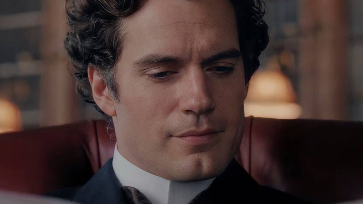 Superman actor Henry Cavill as Sherlock Holmes in Enola Holmes