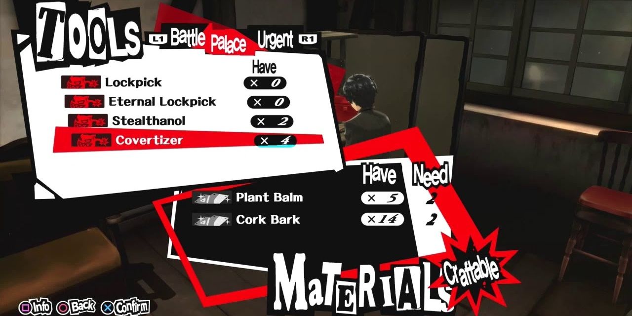 Infiltration tools in Persona 5
