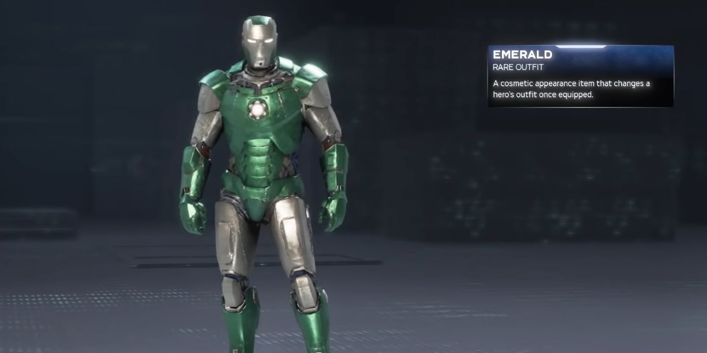 Iron Man Emerald Skin