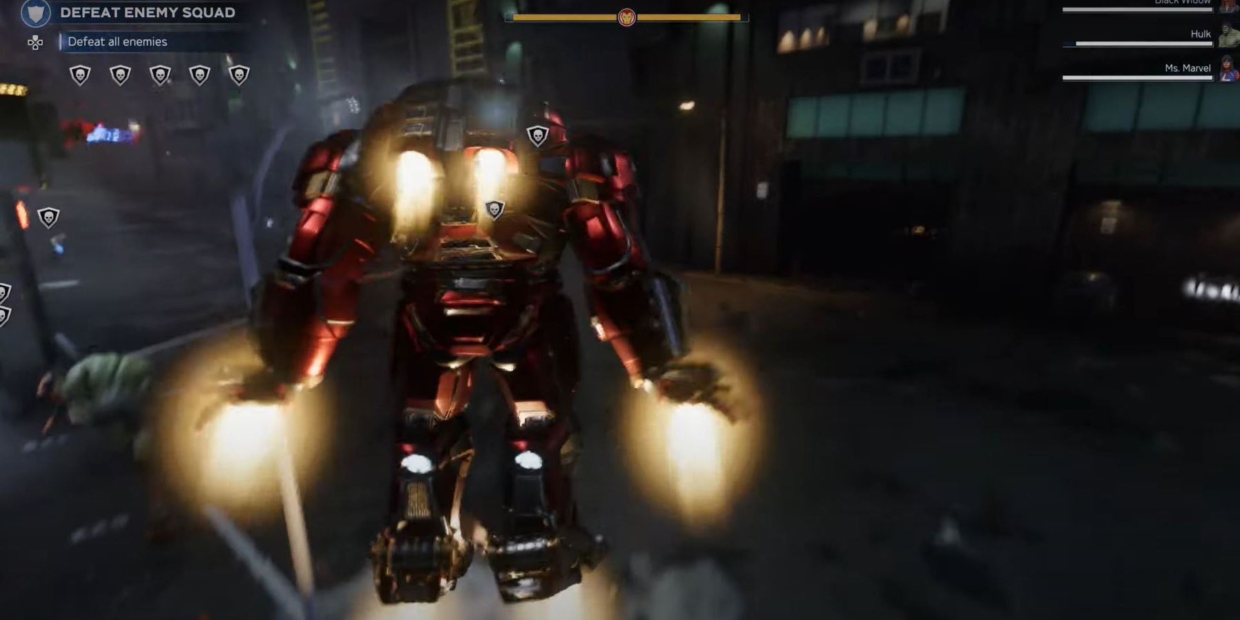 Iron Man Hulkbuster Ultimate Heroic Ability Marvel's Avengers