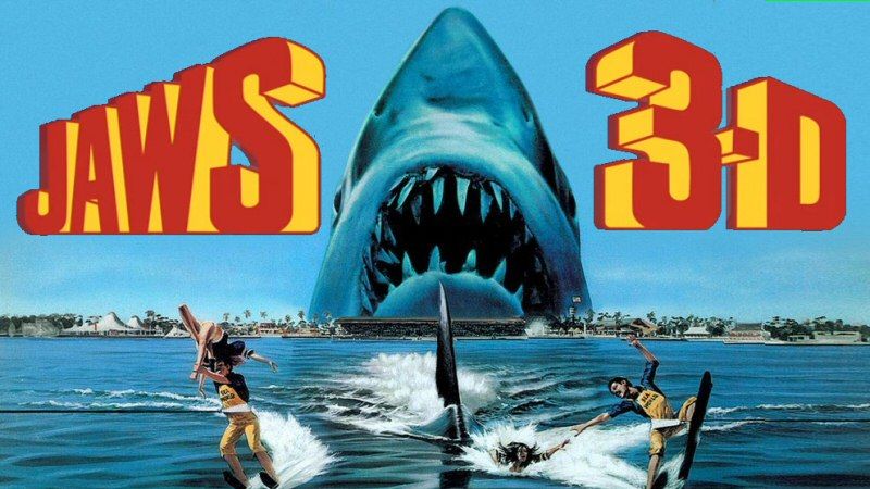 Jaws 3D Movie Poster