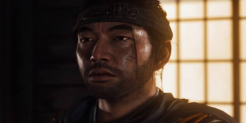 An upclose image of Jin Sakai.