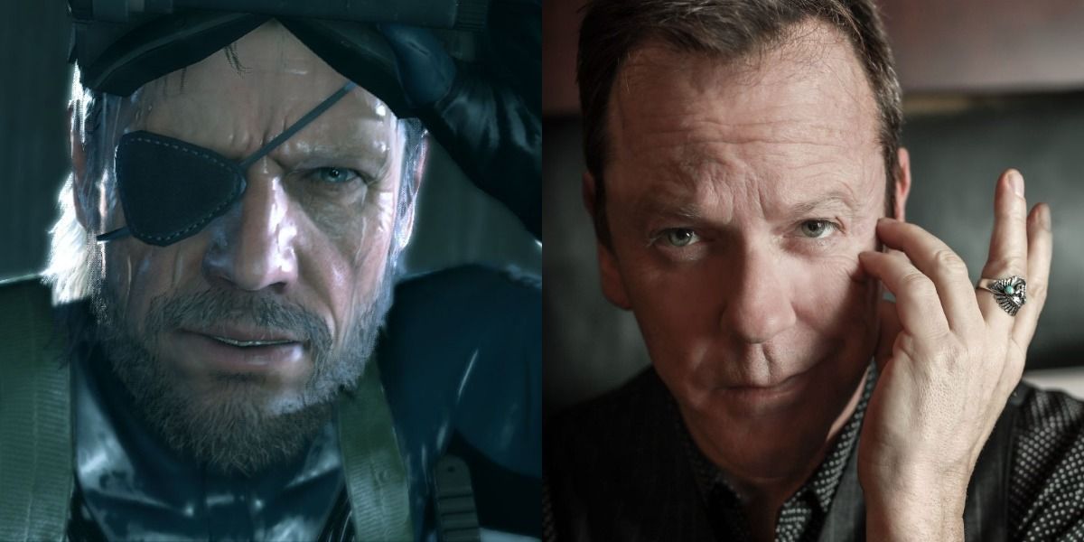 kiefer sutherland next to video game character