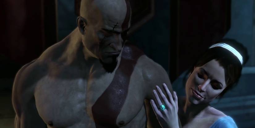 Kratos with wife