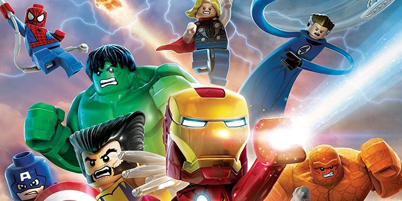 Lego Marvel Super Heroes cover art
