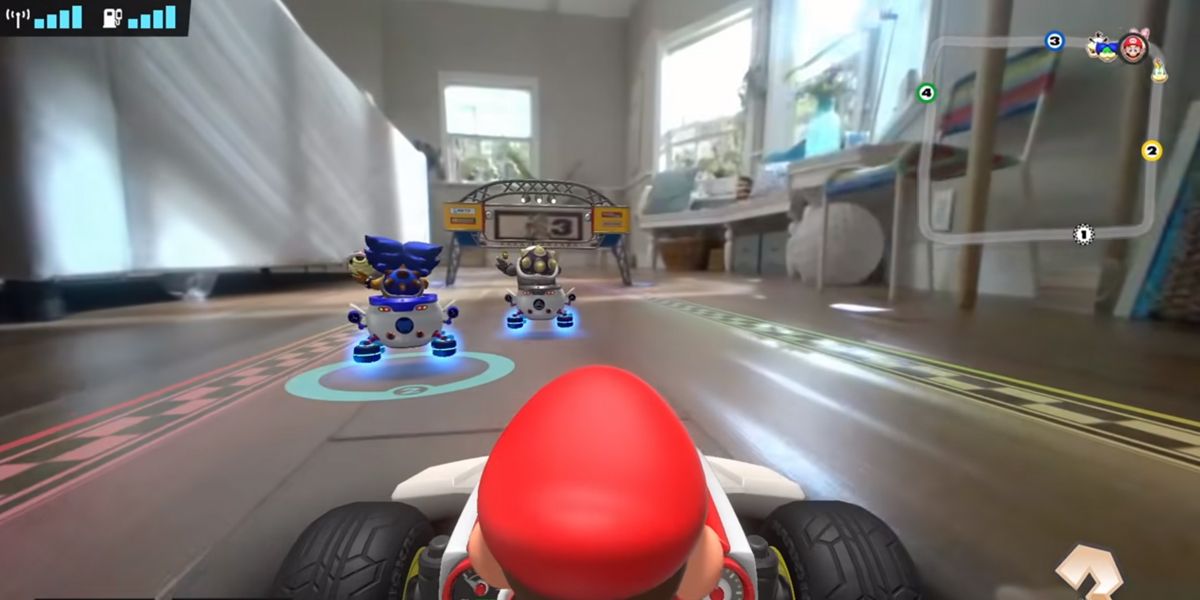 Mario Kart Live: Home Circuit gameplay