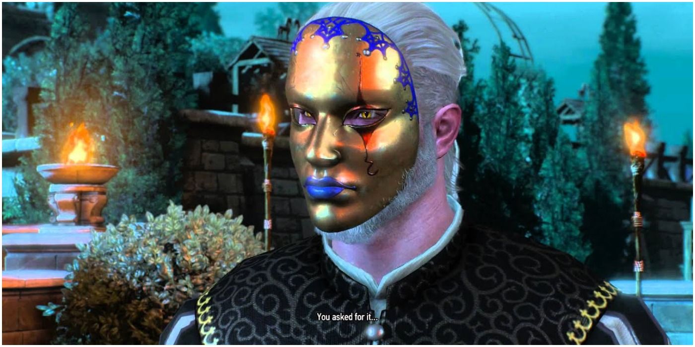 Geralt in the A Matter of Life and Death Quest