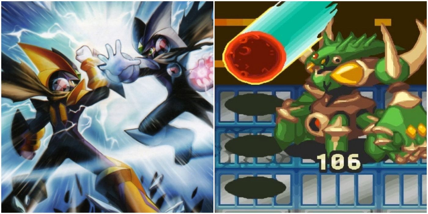Mega Man Battle Network - Bass and boss