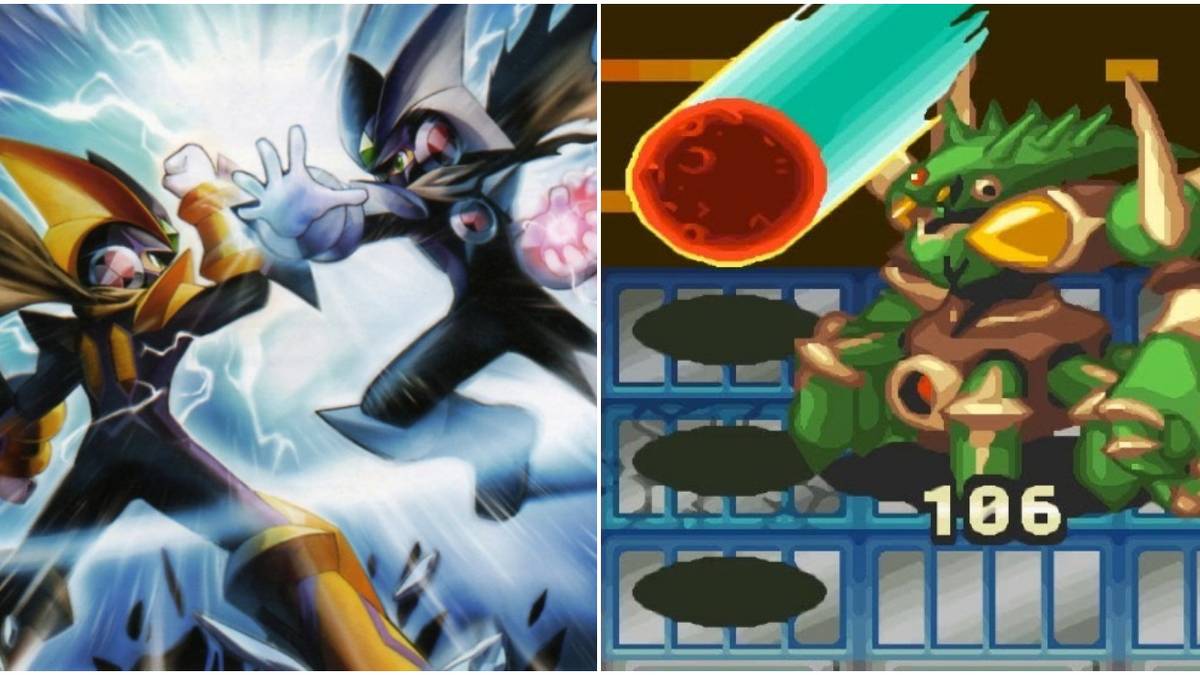 Mega Man Battle Network - Bass and boss