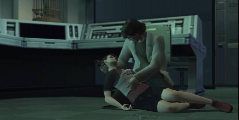 Metal Gear Solid 2 Lab Death Cutscene Graphics