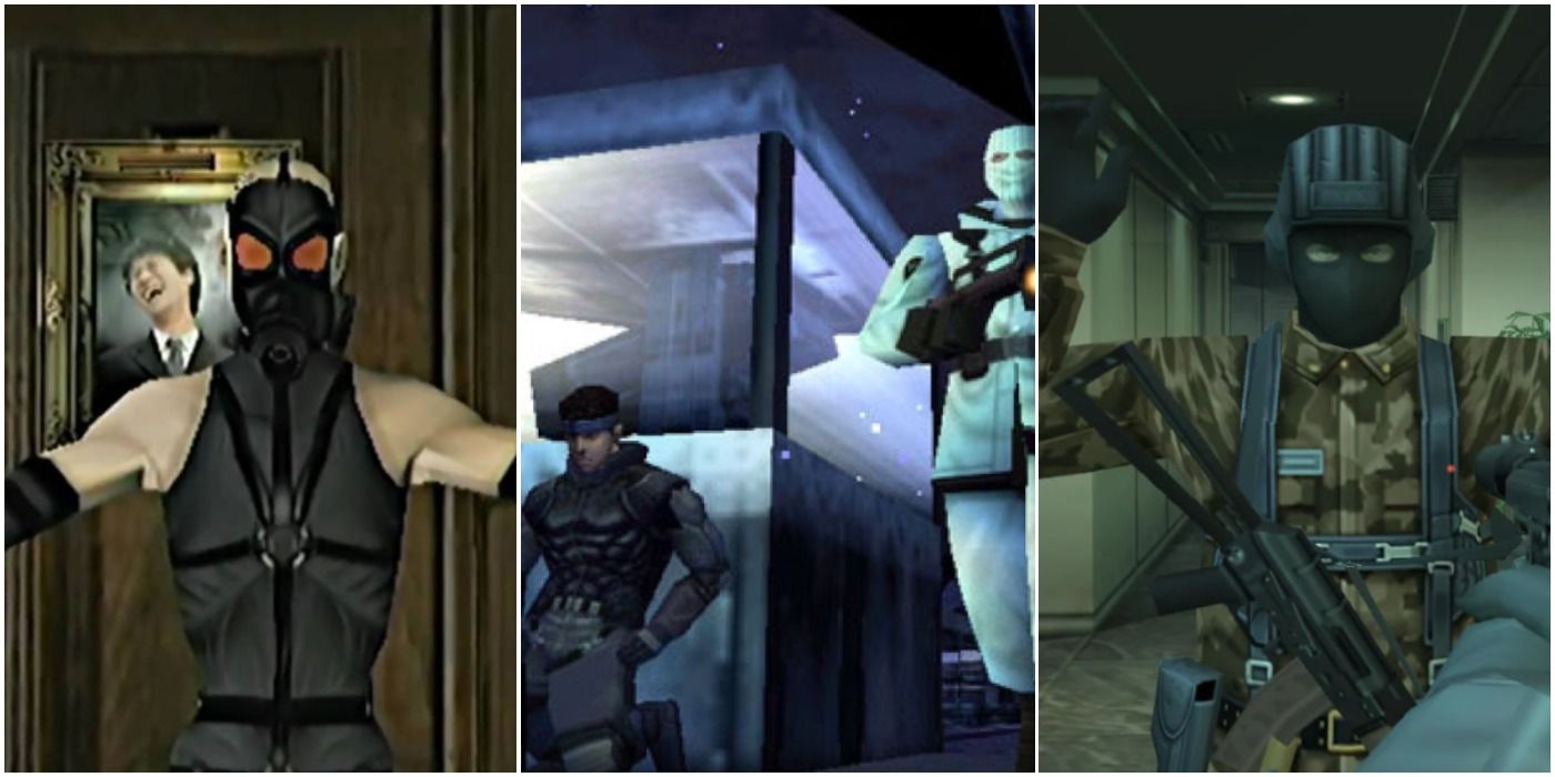 Metal Gear Solid Psycho Mantis Solid Snake Stealth Hostage Trio Header