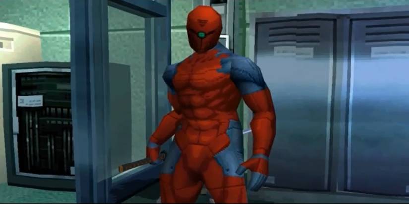 Screenshot Metal Gear Solid Gray Fox Alternate Red Outfit