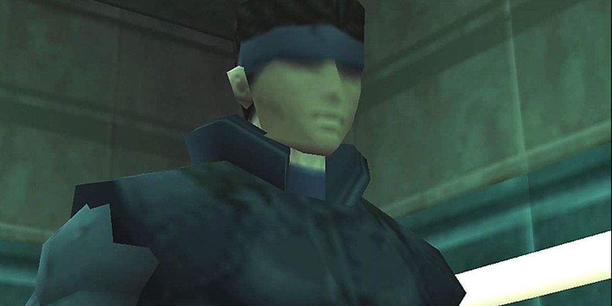 Metal Gear Solid Solid Snake Bad Face Non-Detailed Graphics
