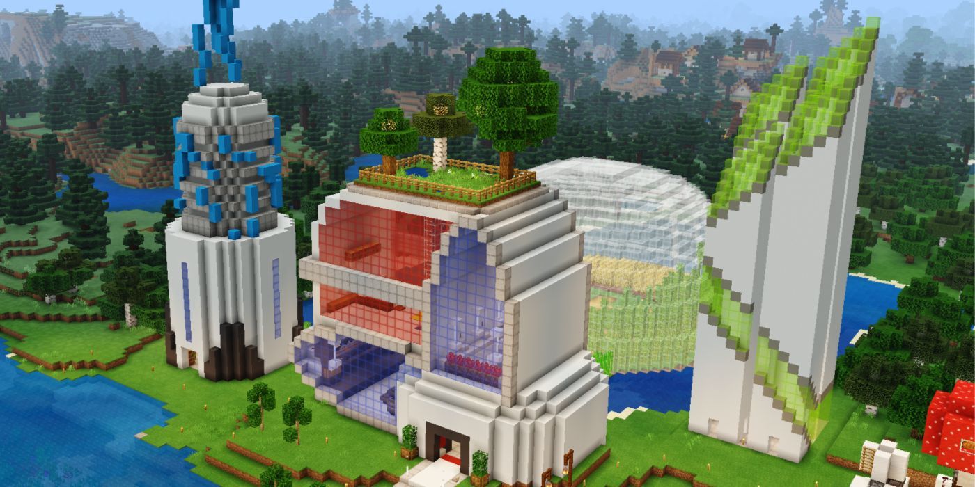 Minecraft Futuristic Modern Base
