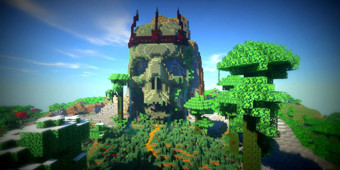 Minecraft Skull House