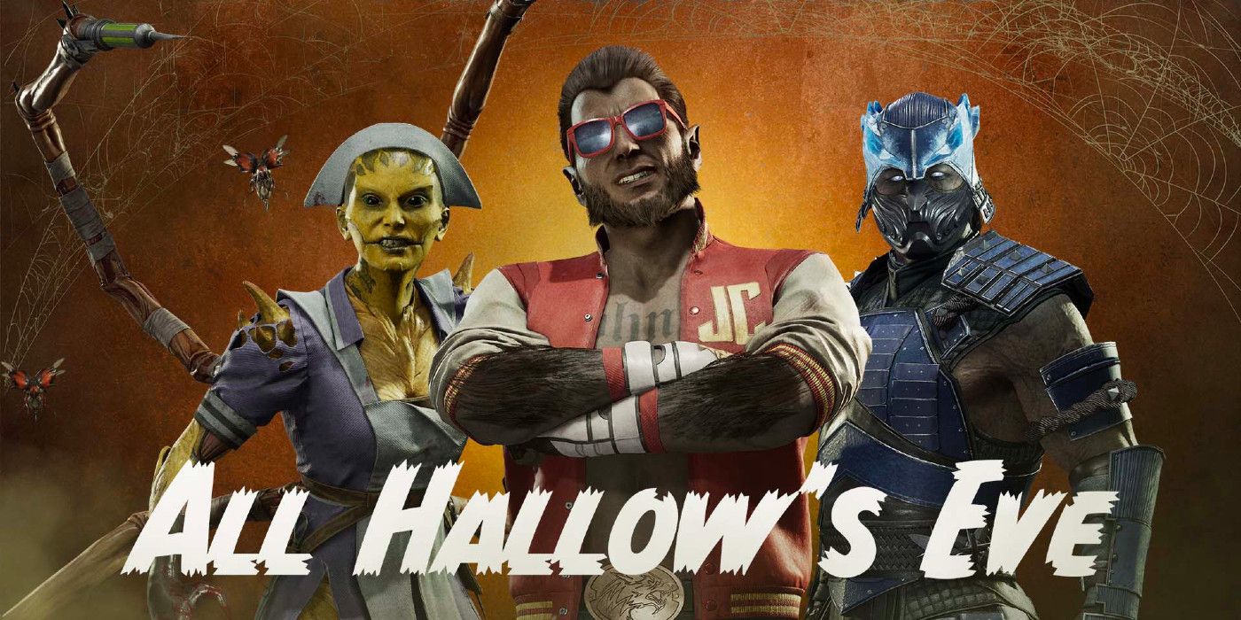 mortal kombat 11, aftermath, all hallow's eve skin pack, announcement, netherrealm promo art