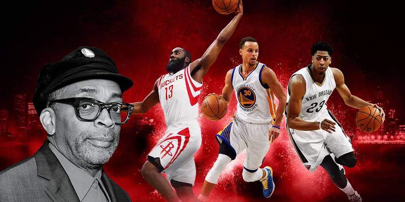 NBA 2K16 cover with Spike Lee