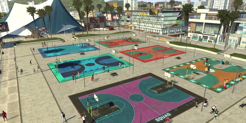 NBA 2K21 beach park
